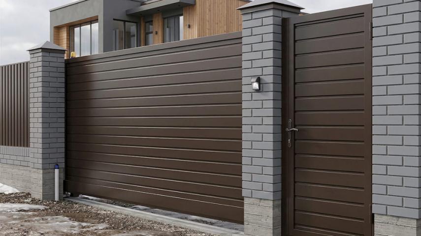 откатные ворота в Белореченске